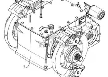 New Holland CR9080 Skrzynia Biegów Kompletna Cała CZĘŚCI 87532283 87572632…