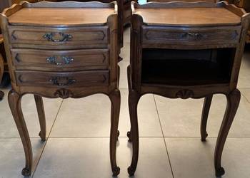 Bardzo ładne dębowe szafki ludwikowskie -sklep Dąbrowa Górnicza