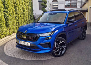 Škoda Kodiaq VRS - Salon PL- I Właściciel - VAT 23% - Serwis ASO - Full Op…