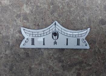 36 Wychylnik wahadła starego zegara tzw porcelanka