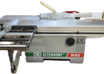 Piła formatowa , formatówka Altendorf WA6 , stół 2600 mm