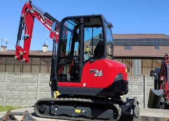 Nowa minikoparka Yanmar SV26 leasing fabryczny
