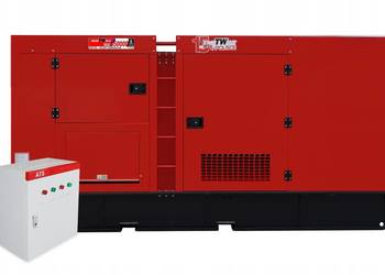 AGREGAT GENERATOR PRĄDOTWÓRCZY WYCISZON 550KVA ATS