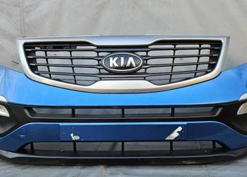 KIA SPORTAGE III ZDERZAK PRZEDNI PRZÓD GRILL HALOGENY KOMPLETNY KOLOR 5B
