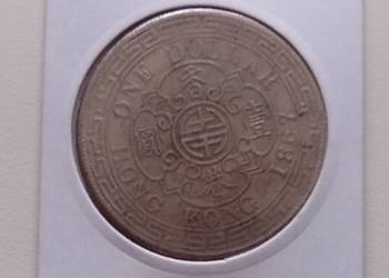Moneta 1 dolar 1867 r. Hong Kong