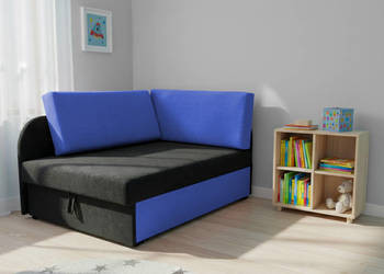 Łóżko „Kubuś” – mały narożnik do pokoju dziecięcego