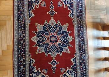 Wełniany ręcznie tkany perski dywan dywanik 93 X 160 cm