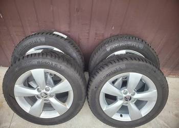 Felgi Koła Skoda Rapid Fabia Roomster 15 cali 5x100 ET38 zimowe 185/60/R15