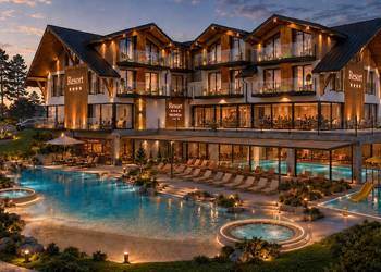 TYLICZ GOTOWA INWESTYCJA HOTELARSKA PREMIUM PRAWOMOCNE POZWOLENIE NA BUD