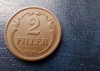 Stare monety 2 filler 1938 Węgry