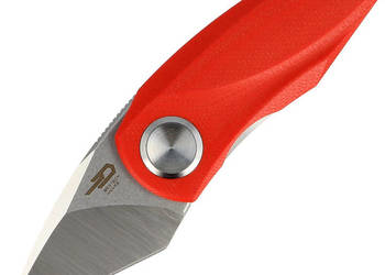 Nóż składany Bestech Tulip Red G10, Satin / Stonewash 14C28N by Ostap Hel…