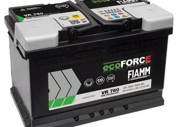 Akumulator 70AH 760A Fiamm ECOFORCE AGM Akumulator 70AH 760A Fiamm ECOFORCE AGM