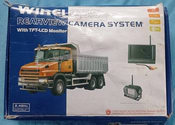 Kamera cofania bezprzewodowa kamper bus TIR
