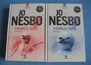Pierwszy śnieg, komplet tom 1 i 2 - Jo Nesbo/Nowe!