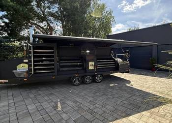smoker trailer, grill na przyczepie, BBQ Texas 1 XXL