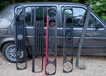 Grill Atrapa 4 lampy Volkswagen Golf 2 i Jetta