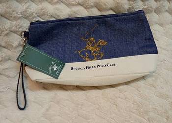 Beverly Hills Polo Club/Granatowa kosmetyczka/NOWA