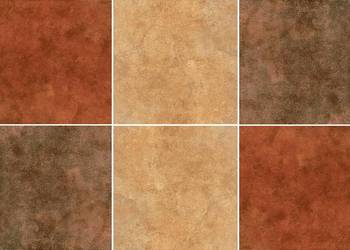 terakota 40/40 rufus ochra beige brown szkliwiona-matowa gat.1 paradyż