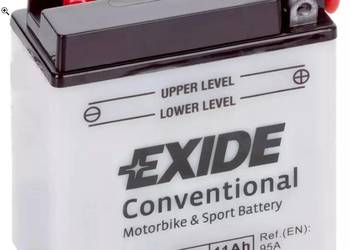 Akumulator motocyklowy EXIDE 6N11A-1B 6V 11Ah 95A EN P+