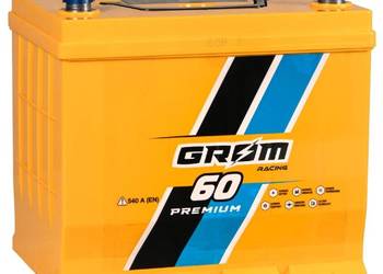 Akumulator GROM Racing 60Ah 540A Japan P+