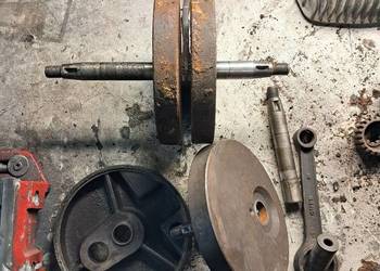 Wsk wfm 125 wał wały korbowód czop nie silnik kartery skrzynia tłok alien