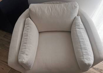 Wygodny Fotel z podnóżkiem