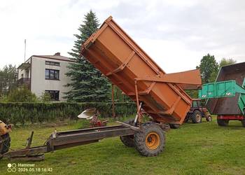 Przyczepa wywrotka  skorupowa 8 ton Możliwość Transportu
