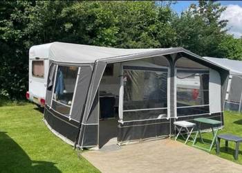Przyczepa kempingowa Dethleffs Camper 430 z 2001 roku dmc 1200kg namiot