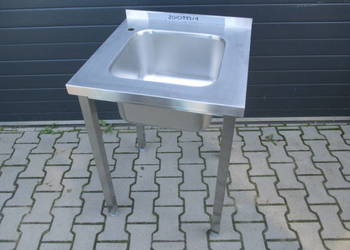 Zlew Gastronomiczny 1 komorowy 60/60/85 NOWY