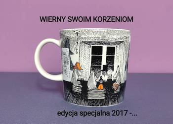 MUMINKI kubek Moomin Arabia Finland - specjalny WIERNY SWOIM KORZENIOM
