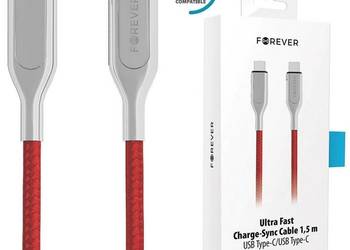 Kabel USB type-C 3A 20V 60W 1,5m QC 3.0 PD Power Delivery szybkie ładowanie