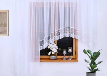 Firana balkonowa FIRANY firanki gotowe do pokoju salonu