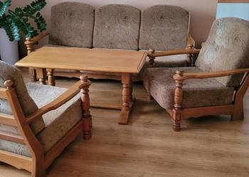 Lity dąb - komplet wypoczynkowy Ziemowit