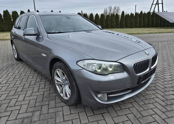 BMW 520 2,0D Dudki11 Skóry,Duża Navi,Podg.Fot.Panorama Dach.Ledy F10 (2009…