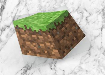 Naklejka MINECRAFT 8 x 8,5 cm creeper mine craft