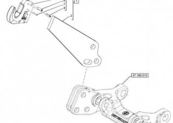 New Holland T6090 T6070 Hak 48062328