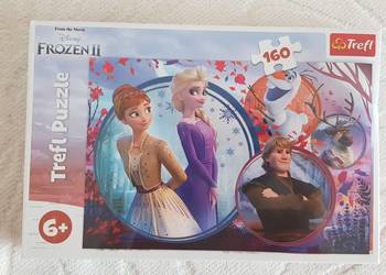 Nowe Puzzle 160 Siostrzana Przygoda Frozen Tref