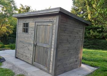 Domek narzędziowy ogrodowy drewniany schowek 3 x 2m