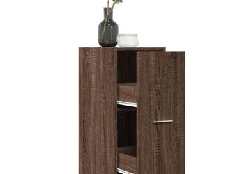 Szafka apteczna brązowy dąb 30x41x775 cm WM-855157