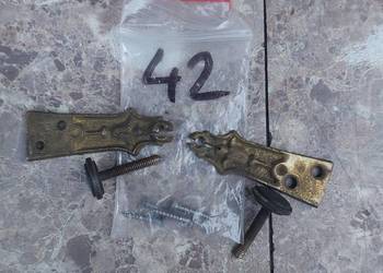 42 Pionizery pionizatory stabilizatory zdobione starego zegara 2szt