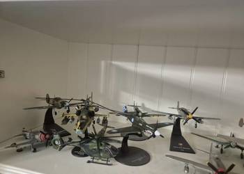Samoloty , śmigłowce,  1/72; die cast , gotowe
