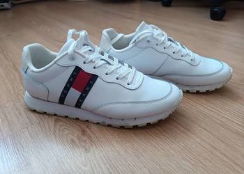 Buty sportowe męskie Tommy Hilfiger - białe - rozmiar 39