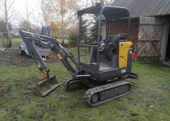 Volvo EC18C koparka, minikoparka