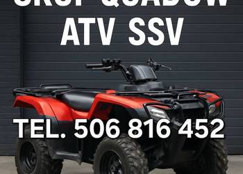 SKUP ZA GOTÓWKĘ: QUAD QUADY ATV BUGGY SSV UTV W KAŻDYM STANIE! CAŁA POLSKA!