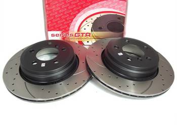 TARCZE hamulcowe wiercone BMW E65 E66 730i 735i 730d TYŁ