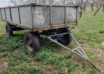 Przyczepa dwuosiowa / Platforma sadownicza