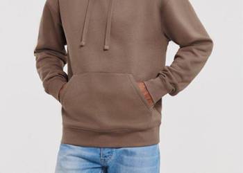Bluza z kapturem "kangurka" kolor jasny brąz RUSSELL
