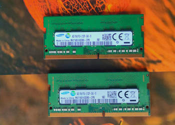 Pamięć RAM Samsung DDR4 2x 4GB do laptopa, DARMOWA wysyłka!