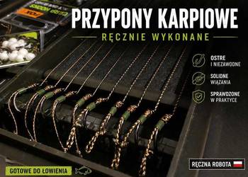 Przypony karpiowe ręcznie robione