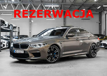 BMW M5 Salon Polska, Bezwypadkowy, Bowers & Wilkins Diamond, Head-up. F90